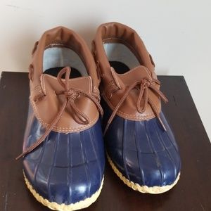 Women,s Slip on Rain Loafers